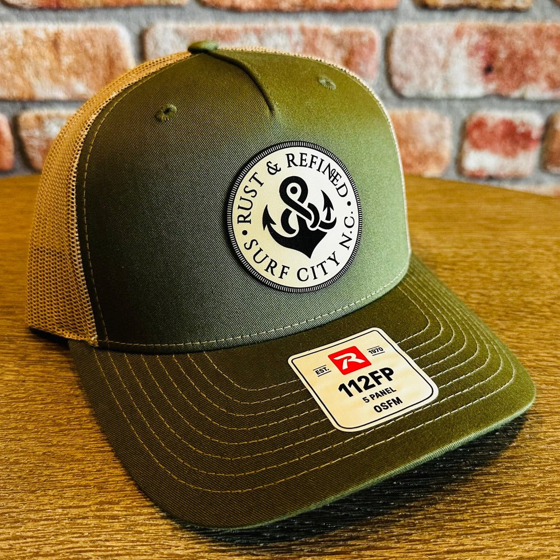 R&R Anchor Olive Trucker Hat