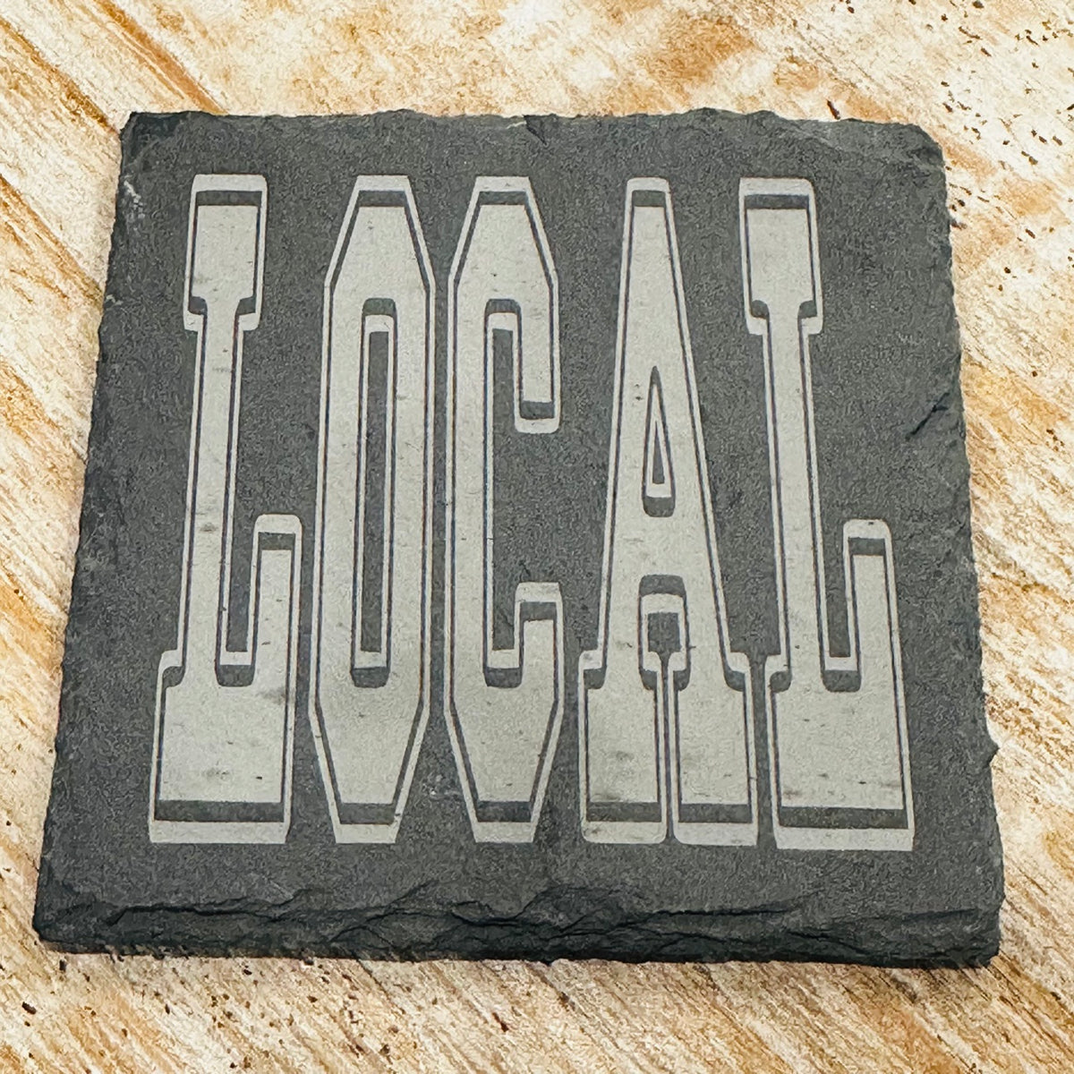 Local Slate Coaster