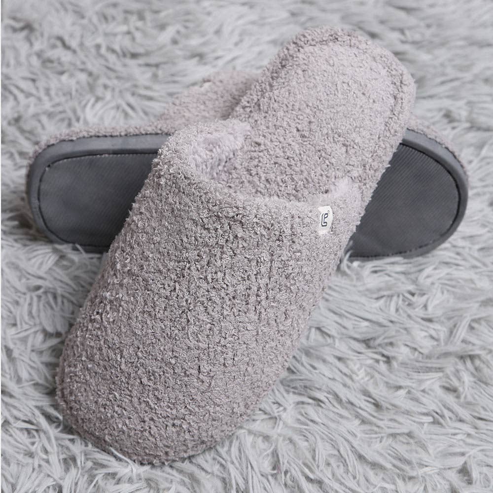 Solid Soft Home Indoor Floor Slippers