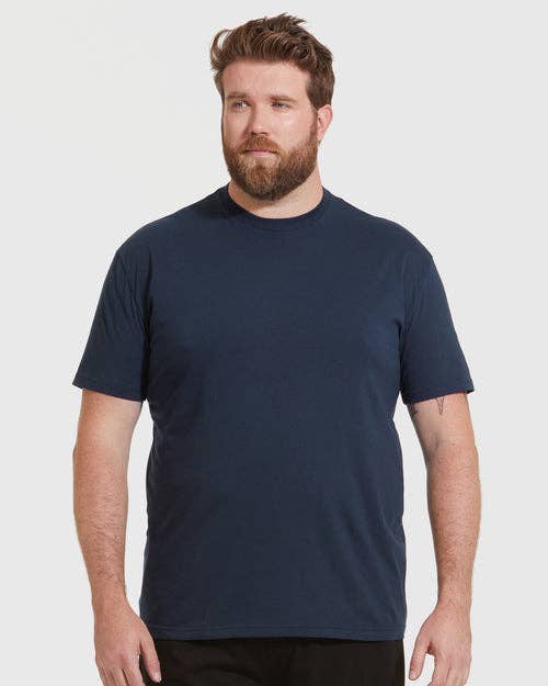 True Classic Premium Fitted Crew Neck T-Shirt - Navy, view 7