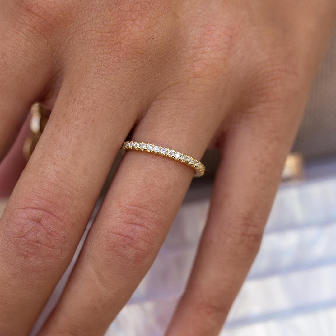 Gold Boca Ring
