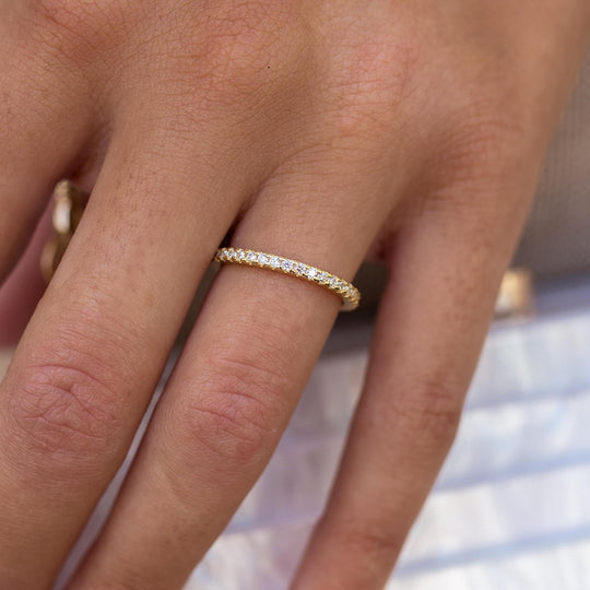 Gold Boca Ring