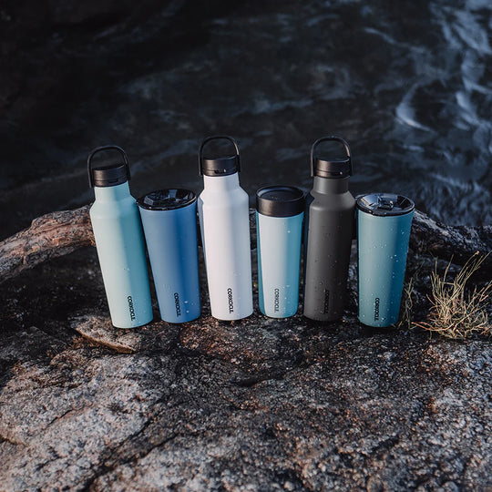 Corkcicle - Sierra Sport Canteen Insulated Water Bottle - Rucksack 32oz