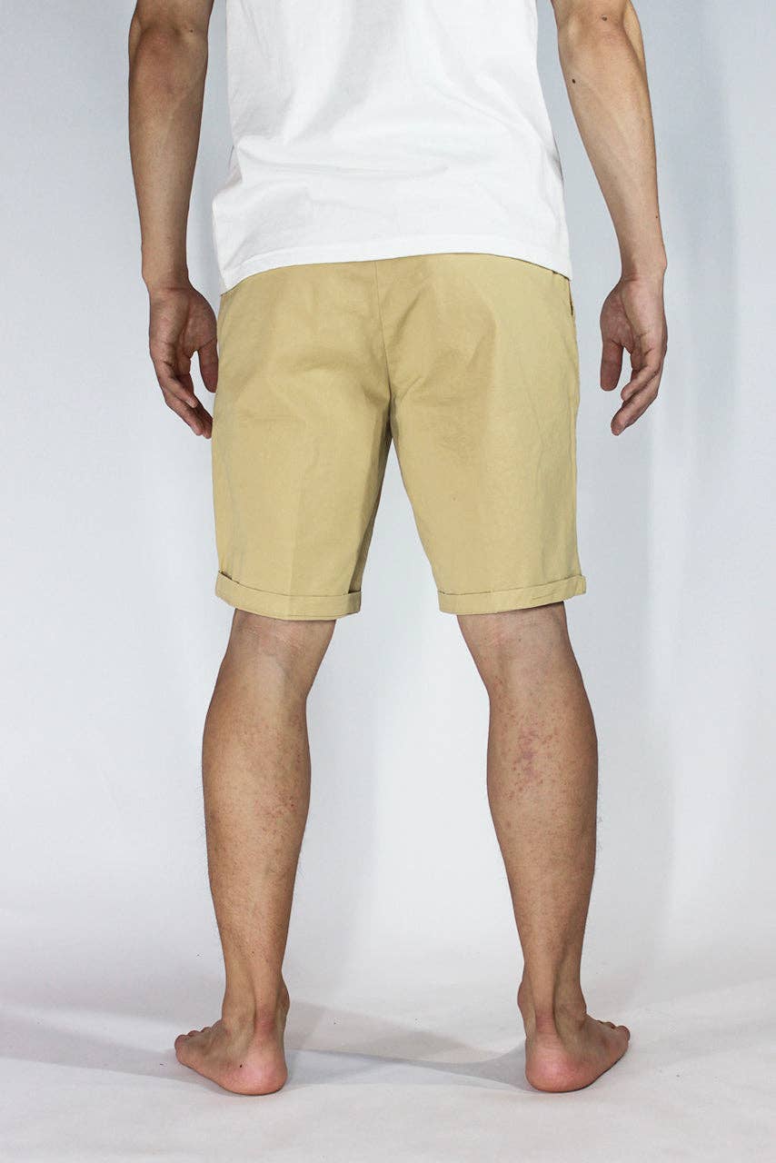 Islandhaze - 8.5"Inch Men's Cotton Spandex Stretch Chino Shorts