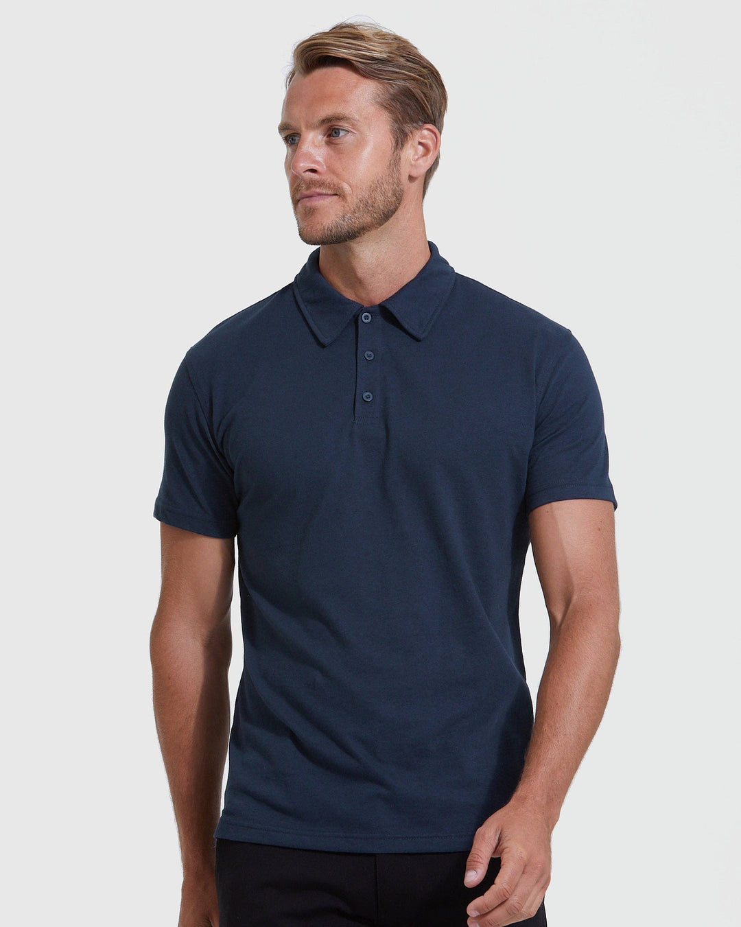 Short Sleeve Polo Shirt | Navy