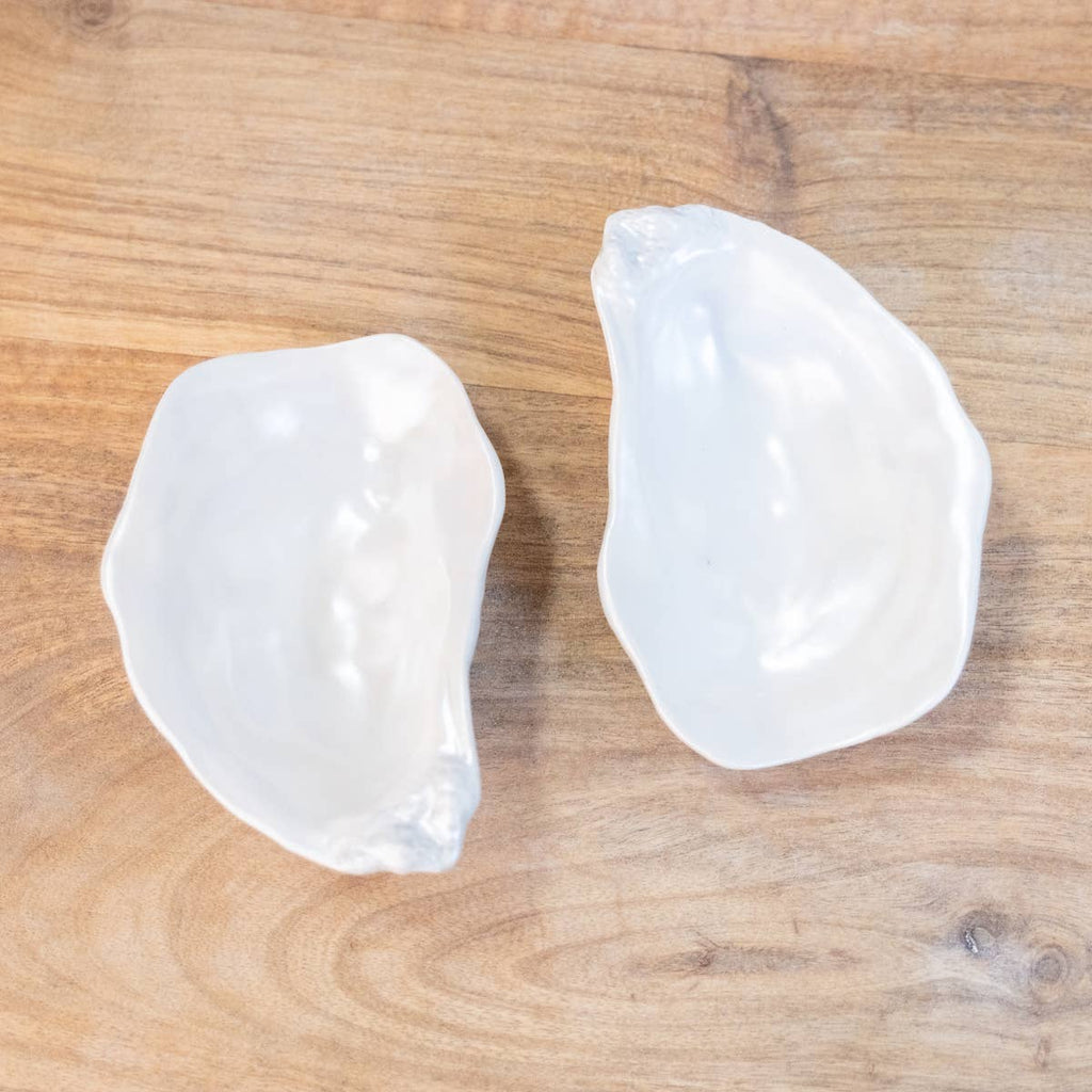Oyster Tidbit Dish Pearl 5", view 3