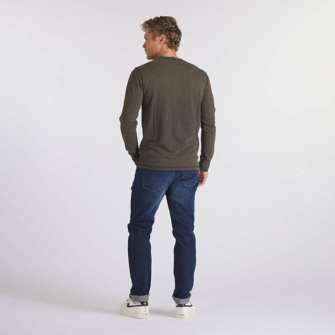 Hewitt Garment Dyed Pocket Tee - Washed Black