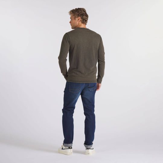 Hewitt Garment Dyed Pocket Tee - Washed Black