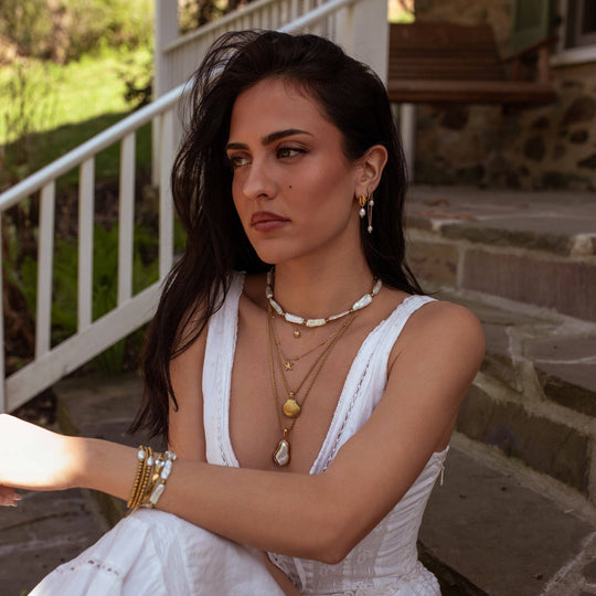 ALCO Oasis Necklace - Gold, alternate view 14