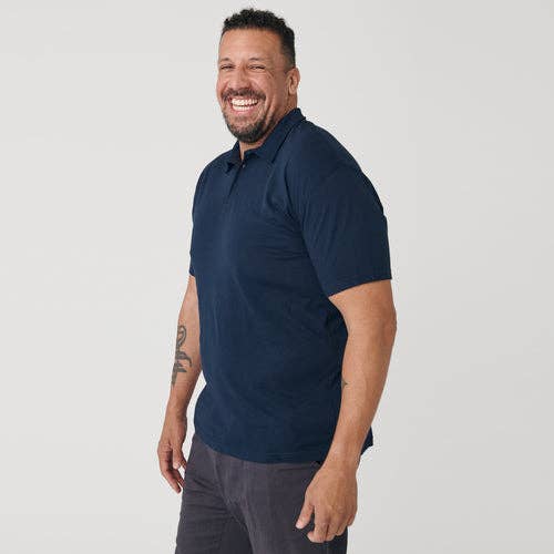 Short Sleeve Polo Shirt | Navy