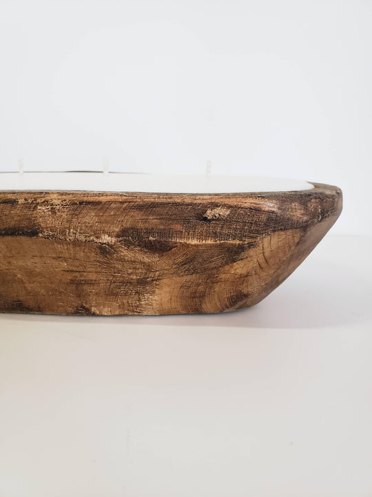 Dough Bowl Candle - Rust & Refined