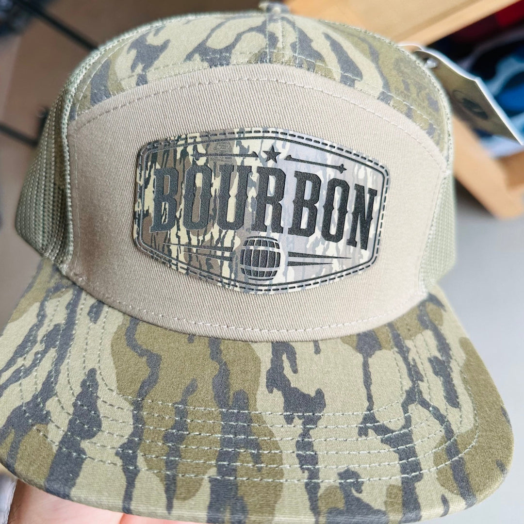 Bourbon Camo Trucker Hat