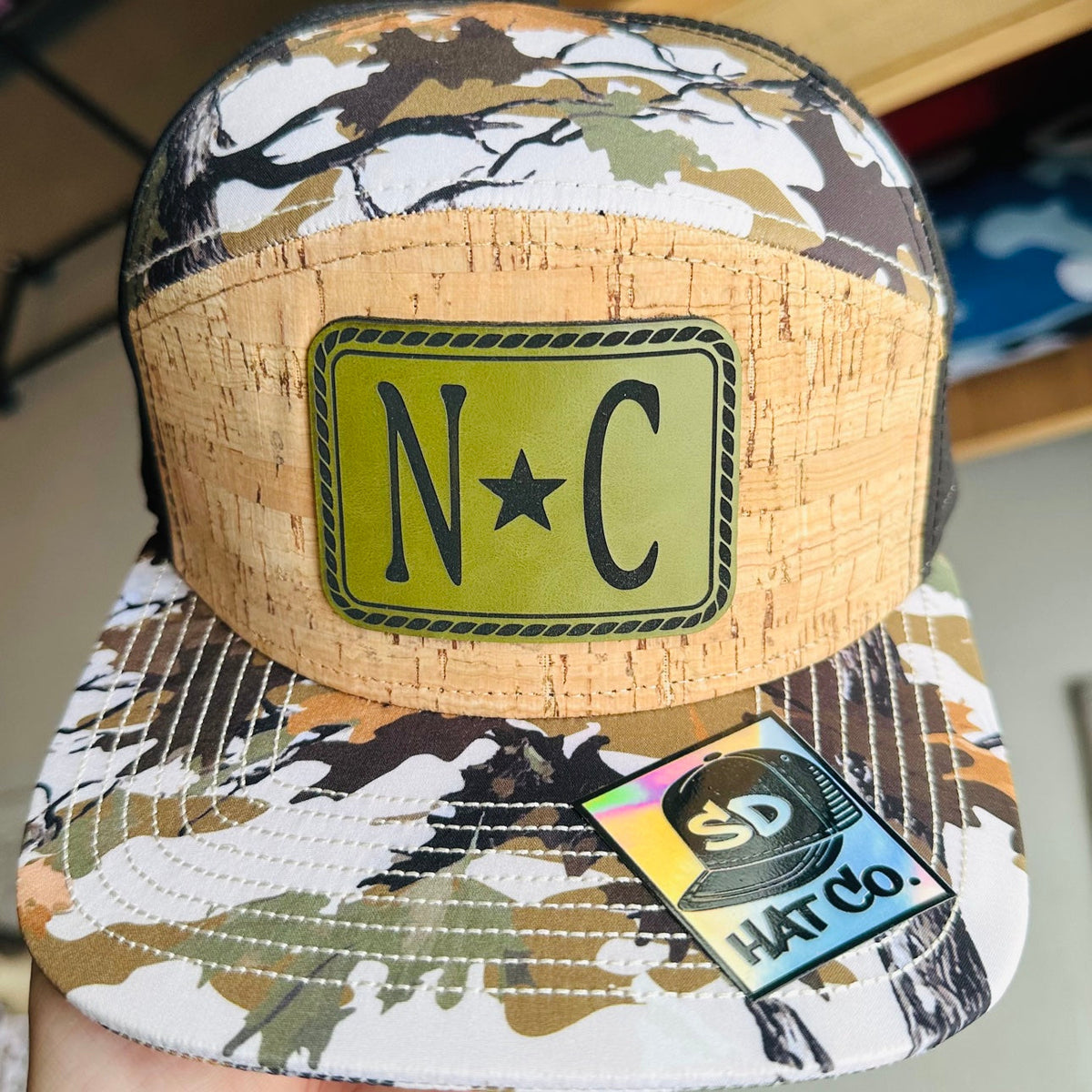 NC Star Camo Cork 7-Panel Hat
