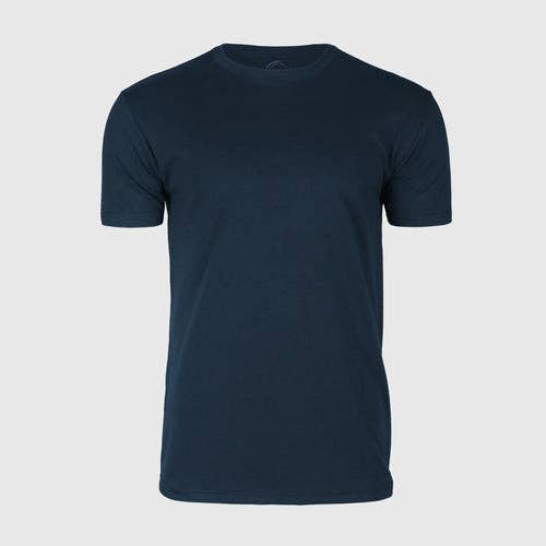 True Classic Premium Fitted Crew Neck T-Shirt - Navy, view 2