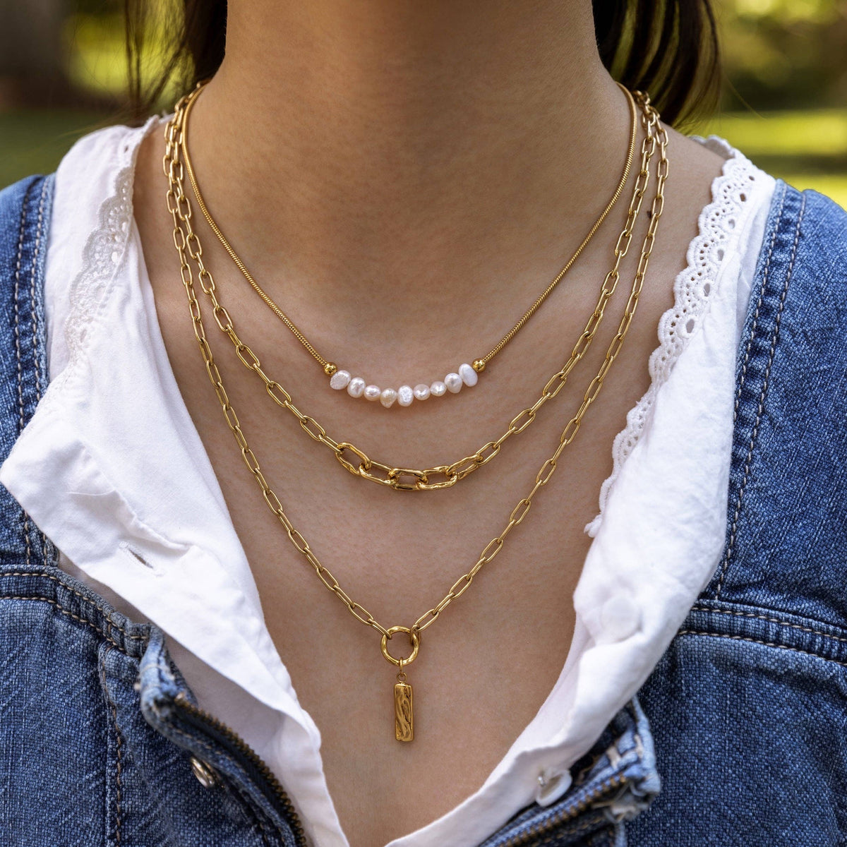 ALCO Lola Necklace - Gold, alternate view 3