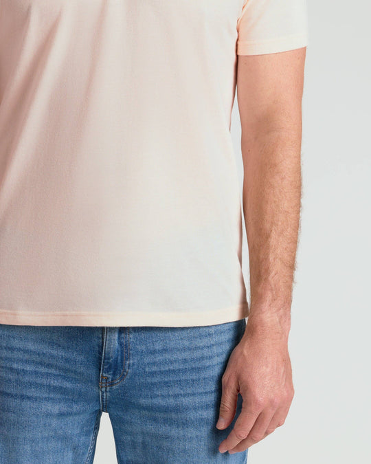 Coral Blush Short Sleeve Polo