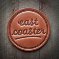 East Coaster Leather Coaster - Rust & Refined