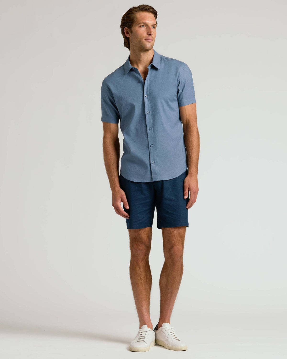 Fiord Short Sleeve Linen Shirt, view 7