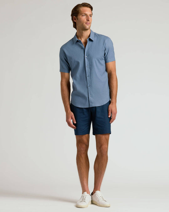 Fiord Short Sleeve Linen Shirt