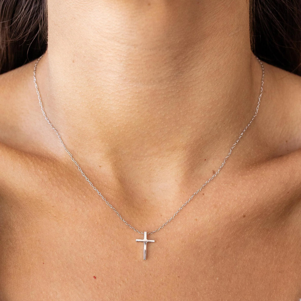 ALCO Cross Necklace - Silver