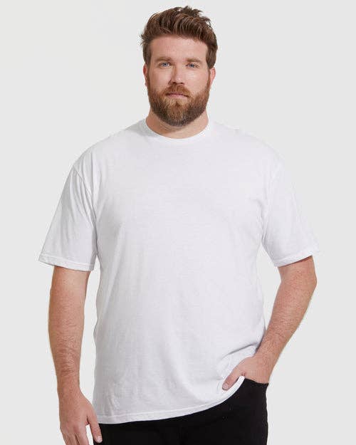 True Classic Premium Fitted Crew Neck T-Shirt - White