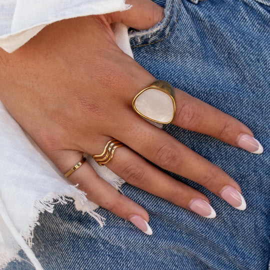 Windsor 18K Gold Ring