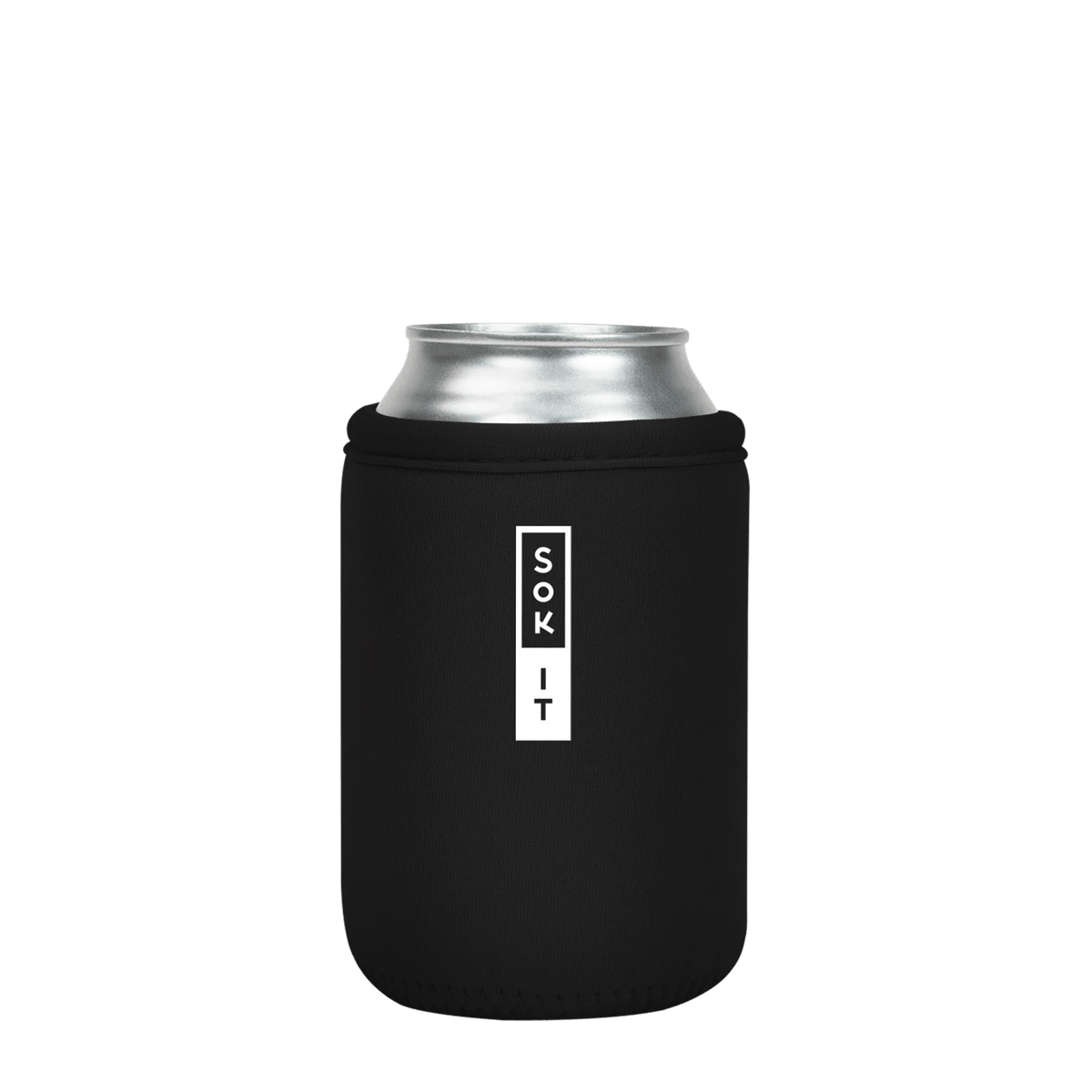 Sok-It - CanSok - Black: 12oz Can