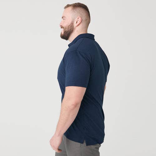 Short Sleeve Polo Shirt | Navy