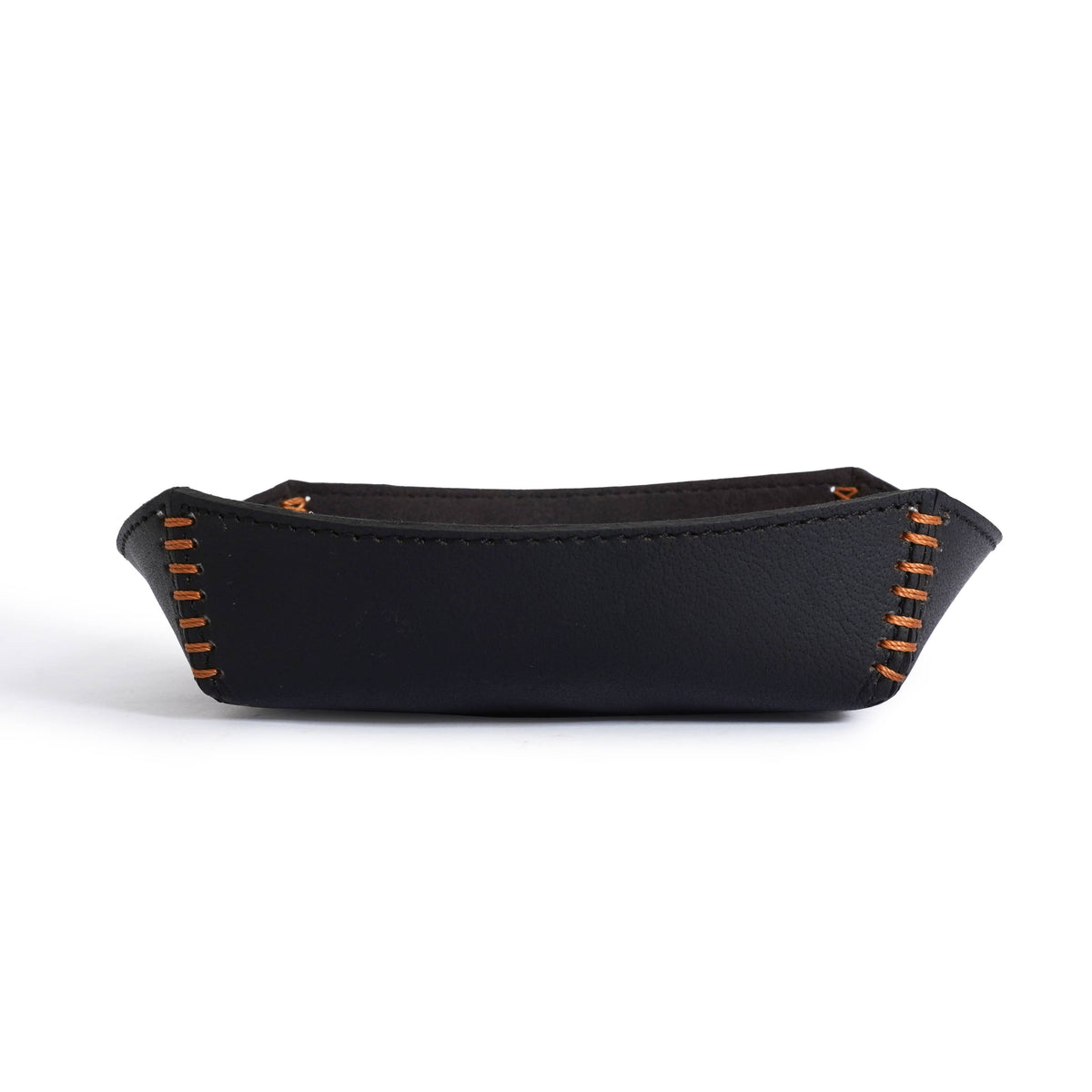 Desk Organizer Leather Valet Dump Tray for Men, view 5