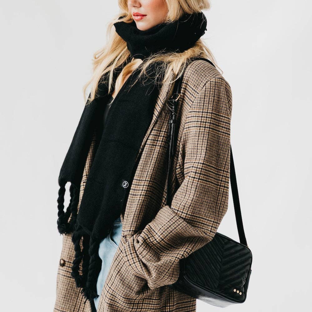 Coco Quilted Camera Crossbody Bag, view 6