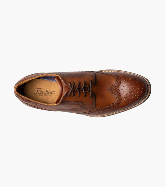 Florsheim - RUCCI Wingtip Oxford - Rust & Refined