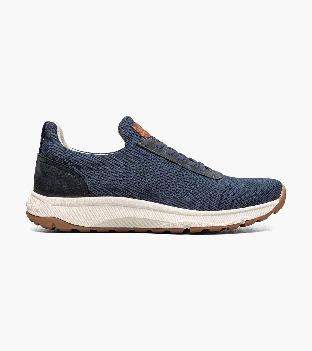 Florsheim - SATELLITE Knit Elastic Lace Slip On Sneaker - Rust & Refined