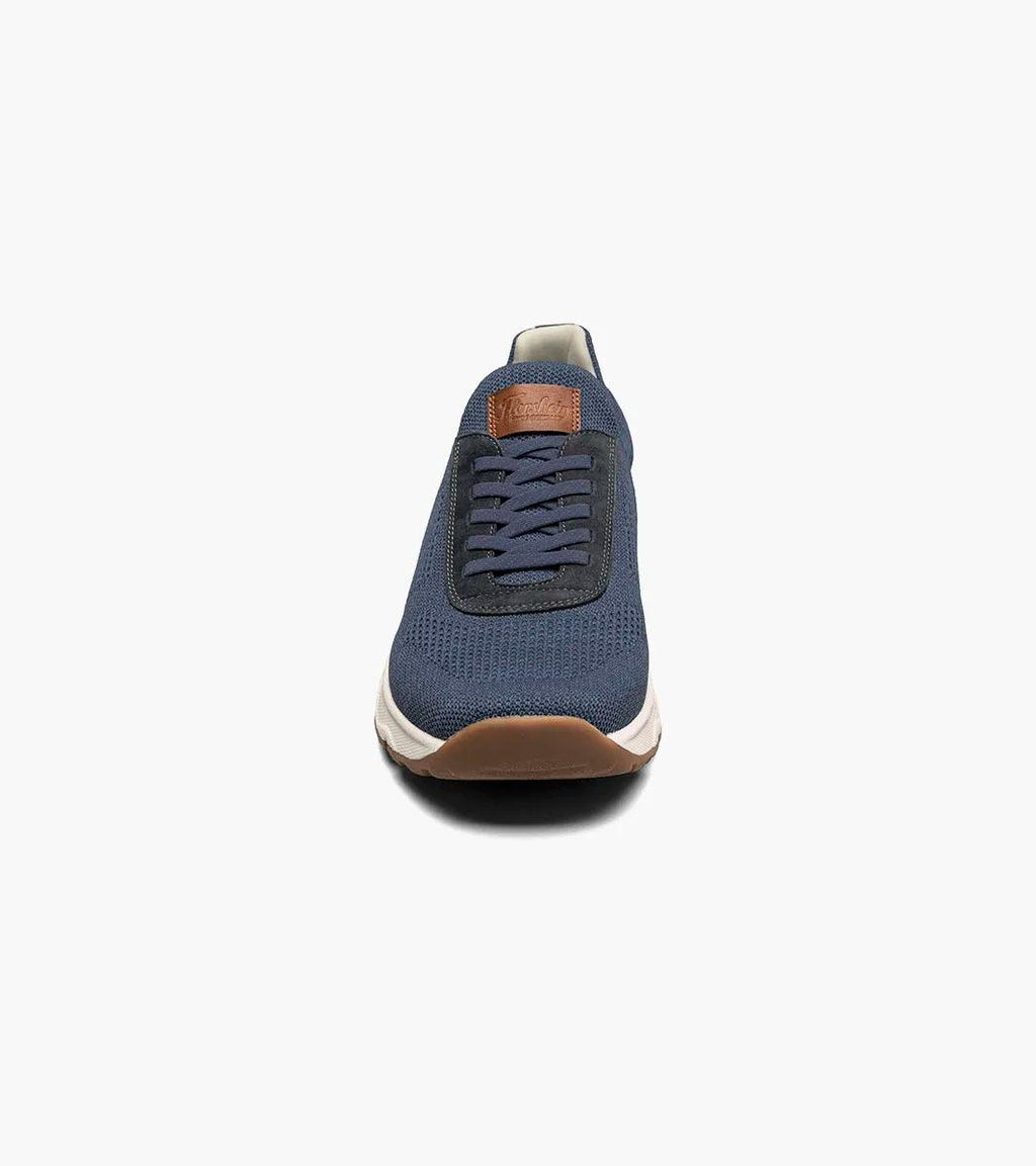 Florsheim - SATELLITE Knit Elastic Lace Slip On Sneaker - Rust & Refined