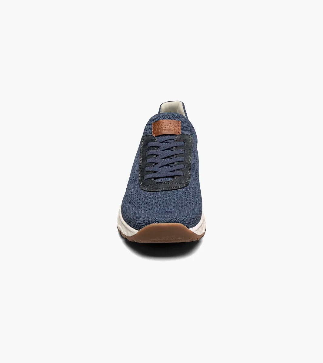 Florsheim - SATELLITE Knit Elastic Lace Slip On Sneaker - Rust & Refined