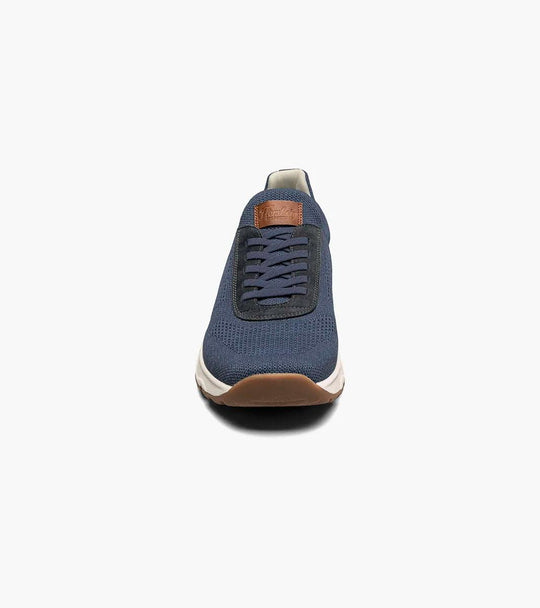Florsheim - SATELLITE Knit Elastic Lace Slip On Sneaker - Rust & Refined