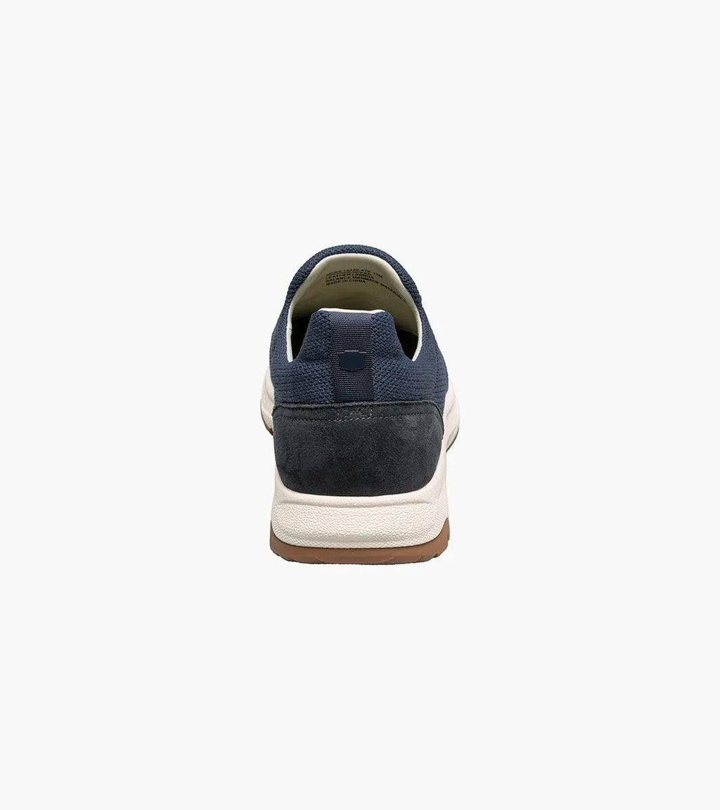 Florsheim - SATELLITE Knit Elastic Lace Slip On Sneaker - Rust & Refined