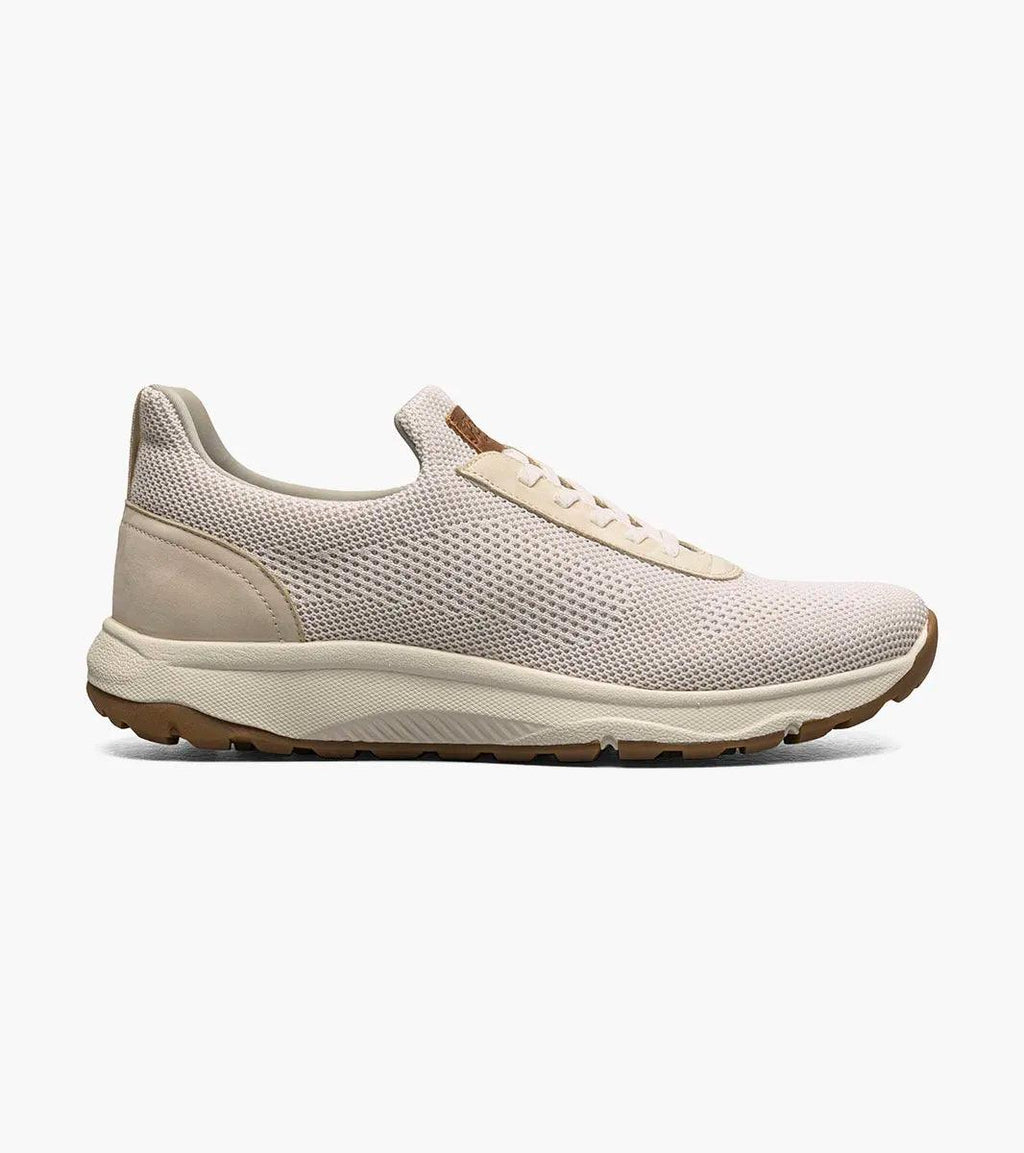 Florsheim - SATELLITE Knit Elastic Lace Slip On Sneaker - Rust & Refined