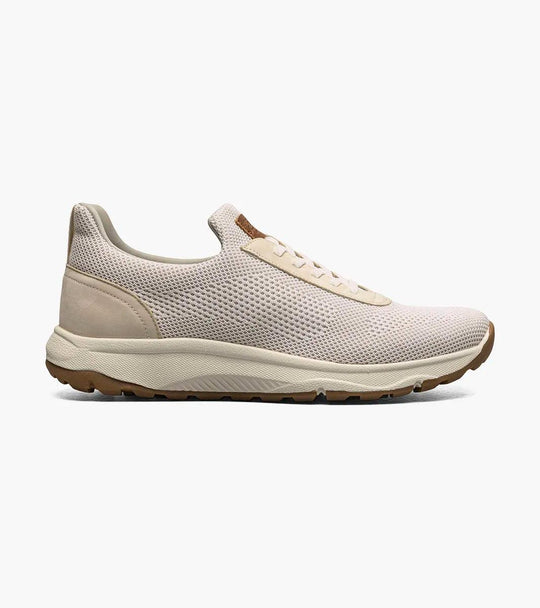 Florsheim - SATELLITE Knit Elastic Lace Slip On Sneaker - Rust & Refined