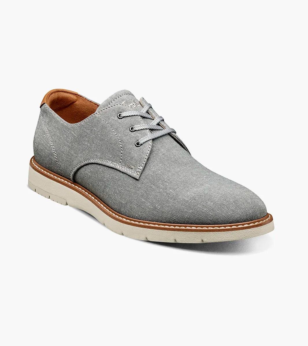 Florsheim - VIBE Canvas Plain Toe Oxford - Rust & Refined
