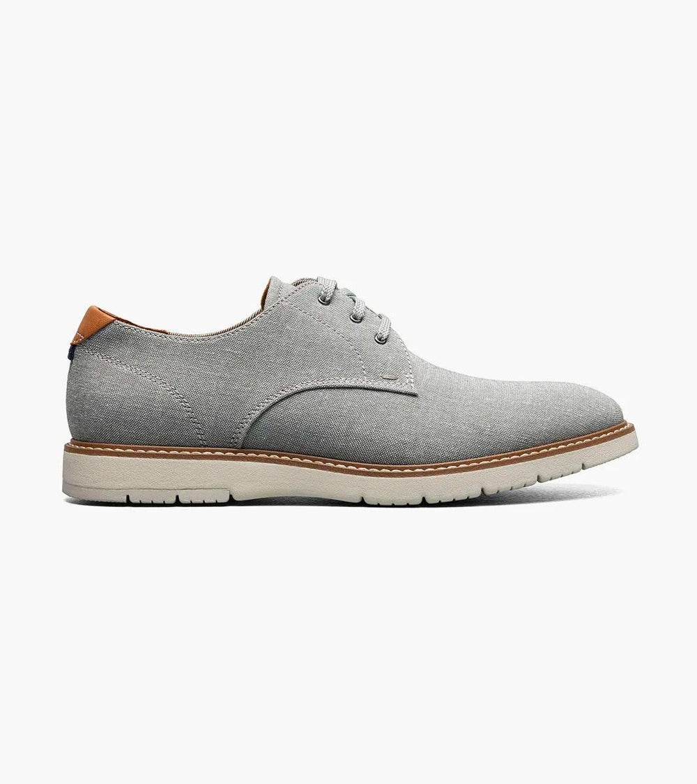 Florsheim - VIBE Canvas Plain Toe Oxford - Rust & Refined