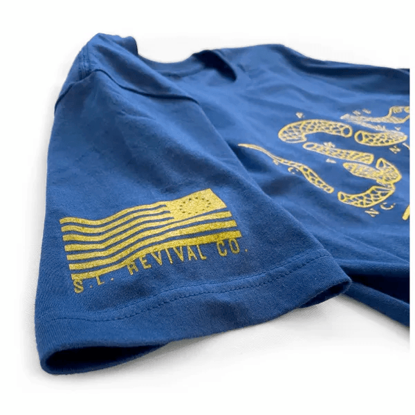 Join or Die Flag Shirt Tee - Rust & Refined
