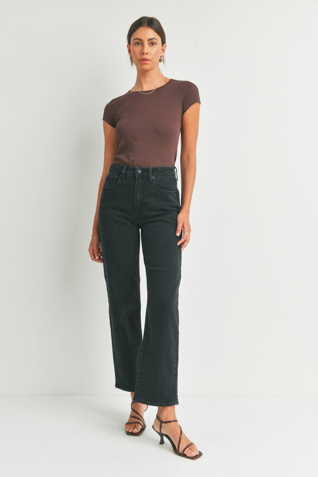 Just USA Jeans - JP190 - BLK - Relaxed Straight Jean - Rust & Refined