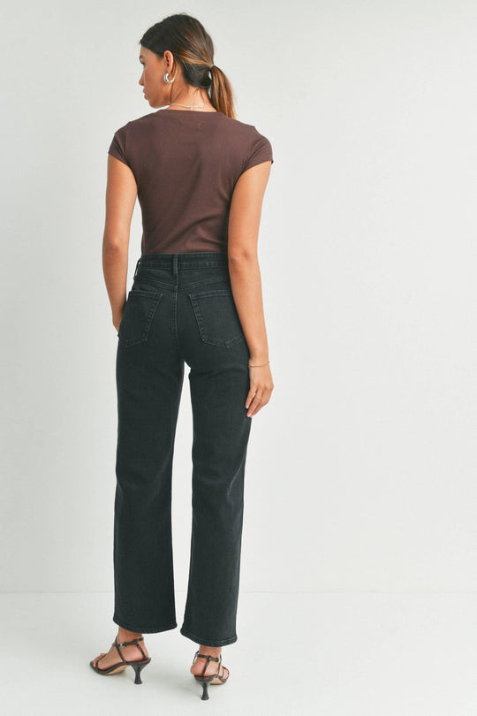 Just USA Jeans - JP190 - BLK - Relaxed Straight Jean - Rust & Refined