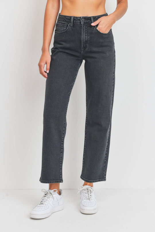 Just USA Jeans - JP190 - BLK - Relaxed Straight Jean - Rust & Refined