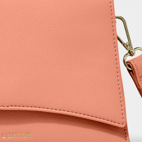 Rae Crossbody Bag in Coral