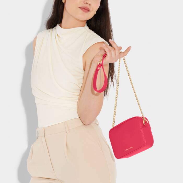Millie Mini Crossbody in Fuchsia
