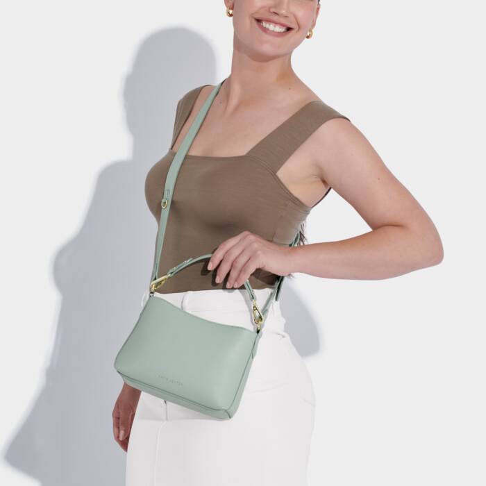 Evie Crossbody Bag in Soft Sage