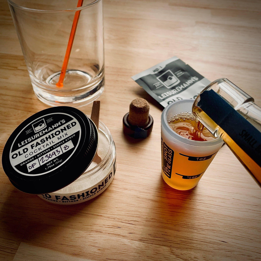 Leisuremann's Cocktail Mixes - Silicone Shot Glass - Rust & Refined
