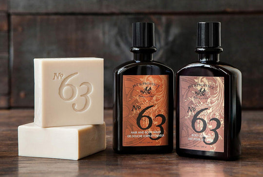 No.63 Men's Cube Soap - Rust & Refined