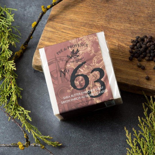 No.63 Men's Cube Soap - Rust & Refined